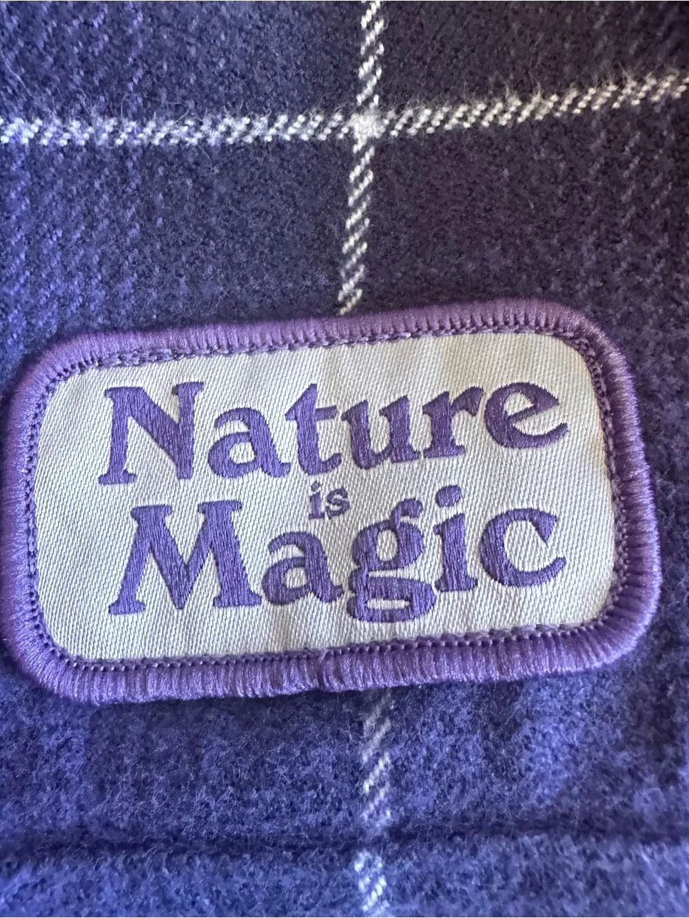 The North Face Men’s Arroyo Flannel Summit Navy Nature is Magic Patch Large